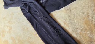 Sudadera H&M Capucha Negra Talla S