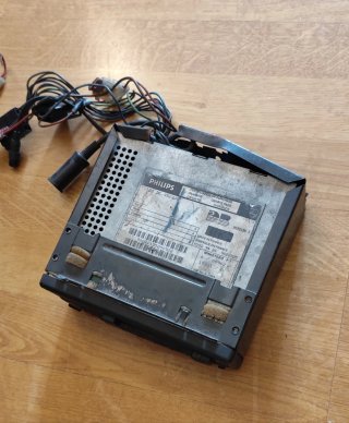 Autorrádio Cassete Vintage Philips DC 352