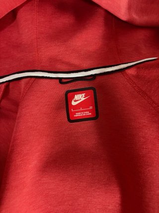 Conjunto Nike Tech Fleece Rojo