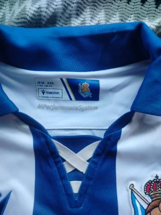 Camiseta Real Sociedad Macron Talla XXS
