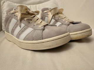 Adidas Campus Gris y Blanco