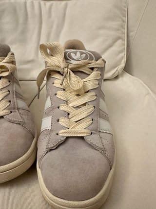 Adidas Campus Gris y Blanco