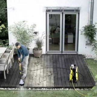 Limpieza de suelos y terrazas con Karcher