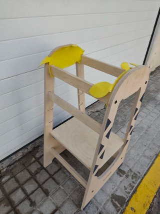 Torre de aprendizaje madera