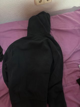 Sudadera Nike Air Negra y Gris