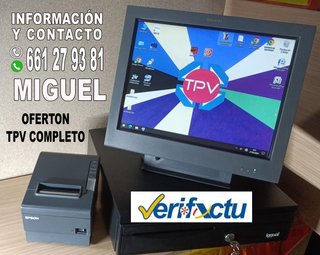 TPV tactil i5 O i7 COMPLETO  661279381 MIGUEL
