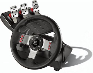 Volante Logitech G25 con Pedales