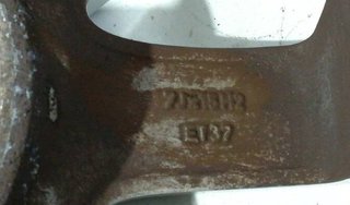 246422 7jx15h2et37 llanta volkswagen passat 1.9