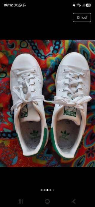 Adidas Stan Smith Scarpe Verdi Bianche