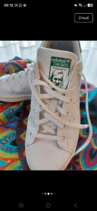 Adidas Stan Smith Scarpe Verdi Bianche