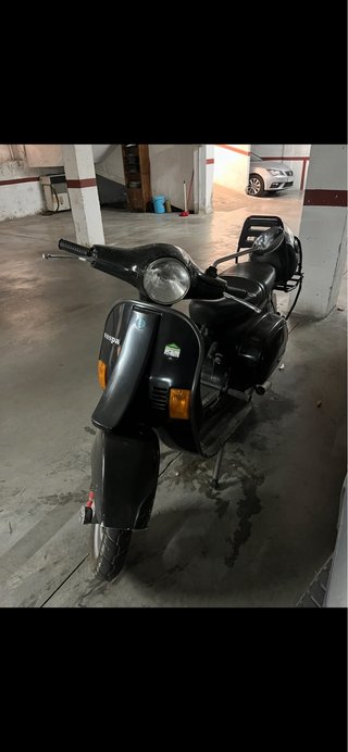 Vespa 125 FL Negra