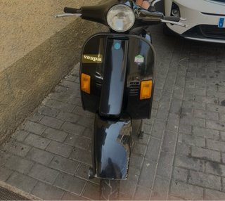 Vespa 125 FL Negra