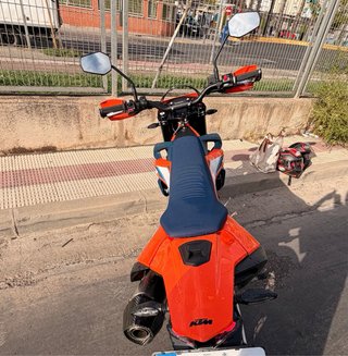 KTM 690 SMC R Supermoto Naranja/Azul