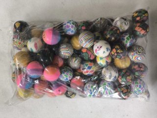Lote 100 Bolas Saltarinas 38mm