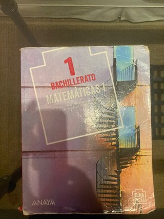 Matemáticas I. 1 Bachillerato