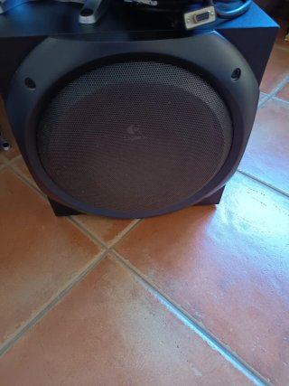 Altavoces Logitech THX 2.1 Plata