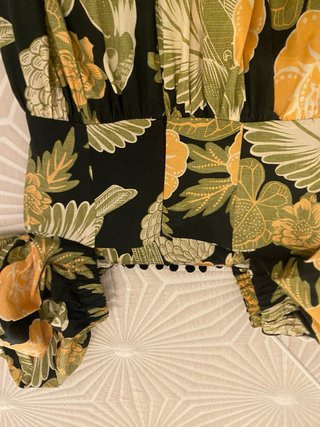 Vestido Coosy Talla M Estampado Tropical