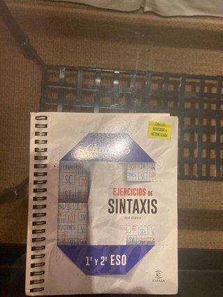 Ejercicios de sintaxis 1º y 2º para la ESO