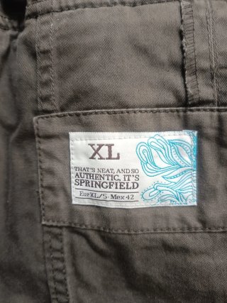 Chaqueta militar hombre verde oliva