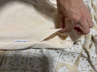 Pantalón lino beige Butterfly.