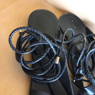 Sandalias Massimo Dutti negras