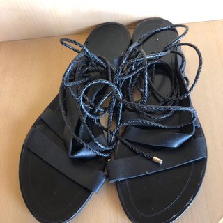 Sandalias Massimo Dutti negras