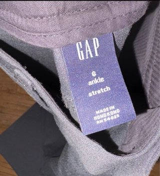 Pantalones Gap Gris Talla 38