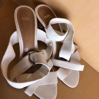 Tacones Hugo Boss Blancos