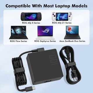 NEGSAIY Cargador 100W 20V 5A USB‑C ASUS ROG