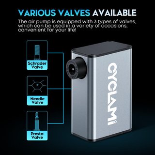 CYCLAMI A3MAX Mini Bomba 150PSI LED AutoStop