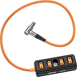 ZGCINE Divisor D-Tap 90° LM-P4 Cámara ARR Roja