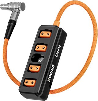 ZGCINE Divisor D-Tap 90° LM-P4 Cámara ARR Roja