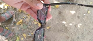 Gafas de sol negras y multicolor