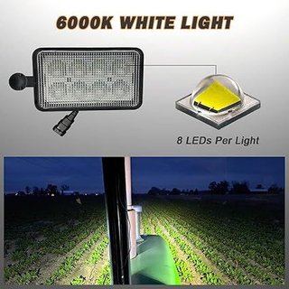 Hooma 40w Faros LED Tractor John Deere 7200