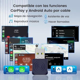 Carlinkit Mini Ultra CarPlay Android Auto no cable