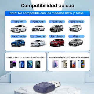 Carlinkit Mini Ultra CarPlay Android Auto no cable