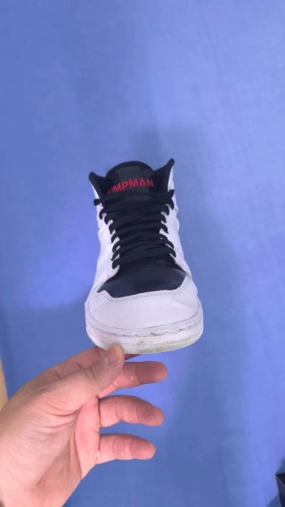 Nike Jordan 44.5 (42.5-43) Blancas y Negras