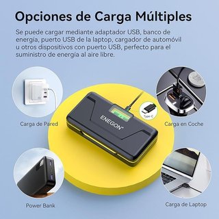 ENEGON NP-W126S  W126 20W Cargador+2 baterías