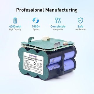 NASTIMA Batería 21,6V 4000mAh Tineco Floor One S5