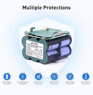 NASTIMA Batería 21,6V 4000mAh Tineco Floor One S5