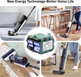 NASTIMA Batería 21,6V 4000mAh Tineco Floor One S5