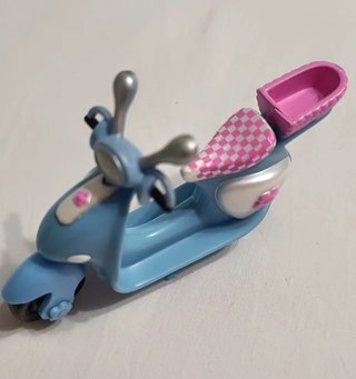 Scooter Polly Pocket Azul y Rosa