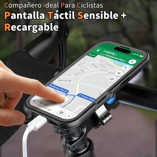 Cozycase Soporte Movil Bici Moto iPhone 16 Plus