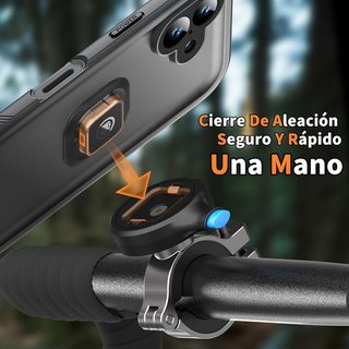 Cozycase Soporte Movil Bici Moto iPhone 16 Plus