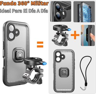 Cozycase Soporte Movil Bici Moto iPhone 16 Plus