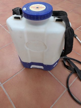 Bomba pulverizadora eléctrica ITALDIFA 10L