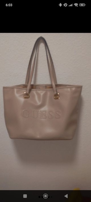 Bolso Guess Beige