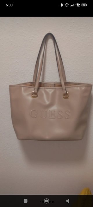 Bolso Guess Beige
