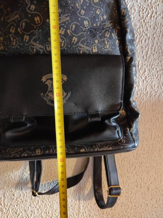 Mochila Hogwarts Marrón y Dorada