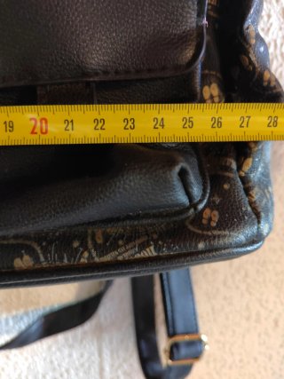 Mochila Hogwarts Marrón y Dorada